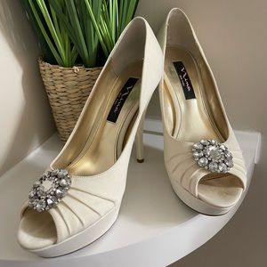 Nina New York Ivory Heels